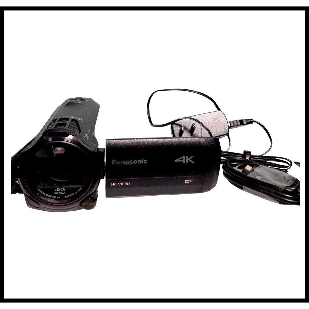 Panasonic HC-VX981K 4K HD Camcorder with 20X LEICA DICOMAR Stabilized Lens